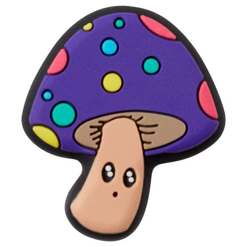 Jibbitz™ Purple Mushroom Character