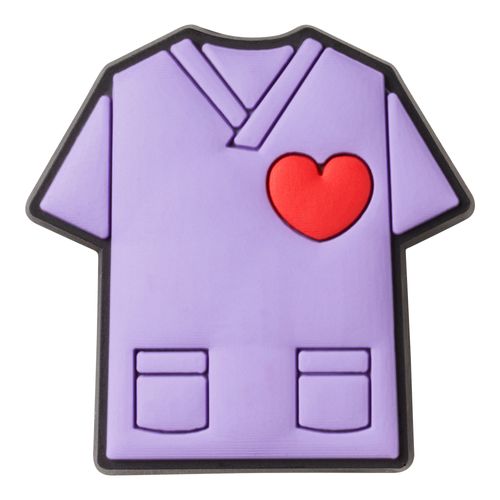 Jibbitz™ Purple Scrub Shirt